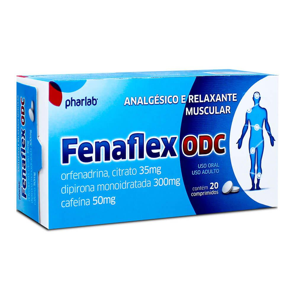 Capa do produto Fenaflex-Odc 35Mg + 300Mg + 50Mg 20 Comprimidos