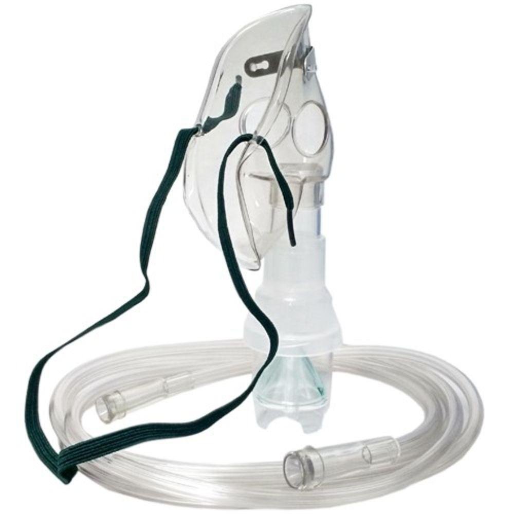 Capa do produto Kit de Nebulização Pediátrico G-Tech Superflow Plus Máscara Tamanho Infantil, Câmara de Nebulização e Tubo de Ar