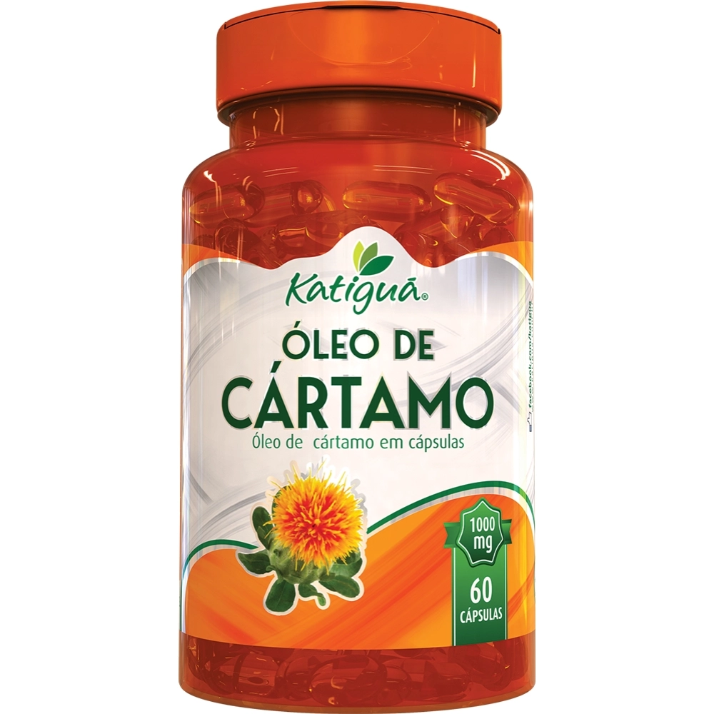 Capa do produto Katigua Óleo de Cartamo 1000mg 60 cápsulas