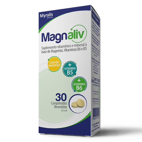 Capa do produto Magnaliv 30 Comprimidos Revestidos
