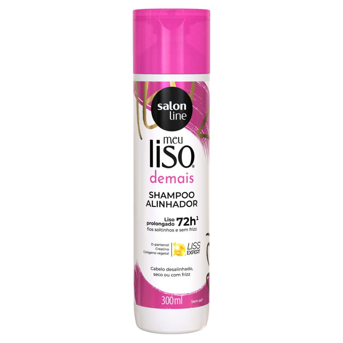 Capa do produto Shampoo Salon Line Meu Liso Desmaia 300ml