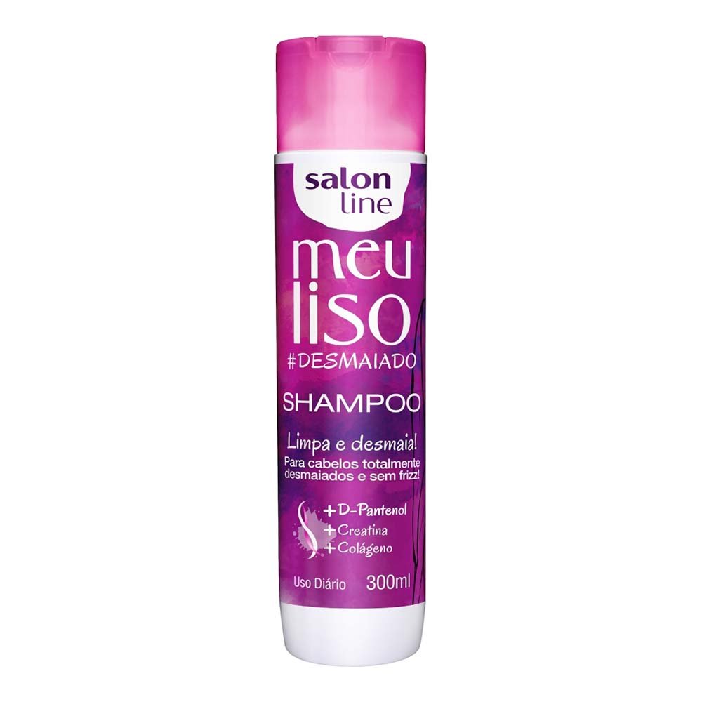 Capa do produto Shampoo Salon Line Meu Liso Desmaia 300ml