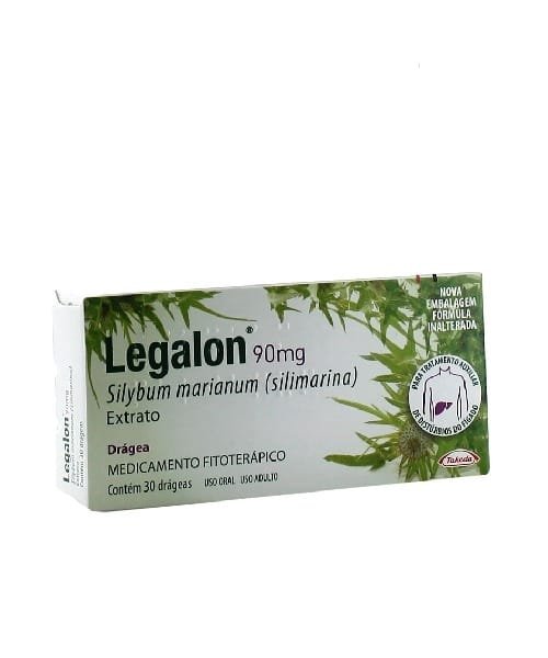 Capa do produto Legalon 90mg 30 drágeas