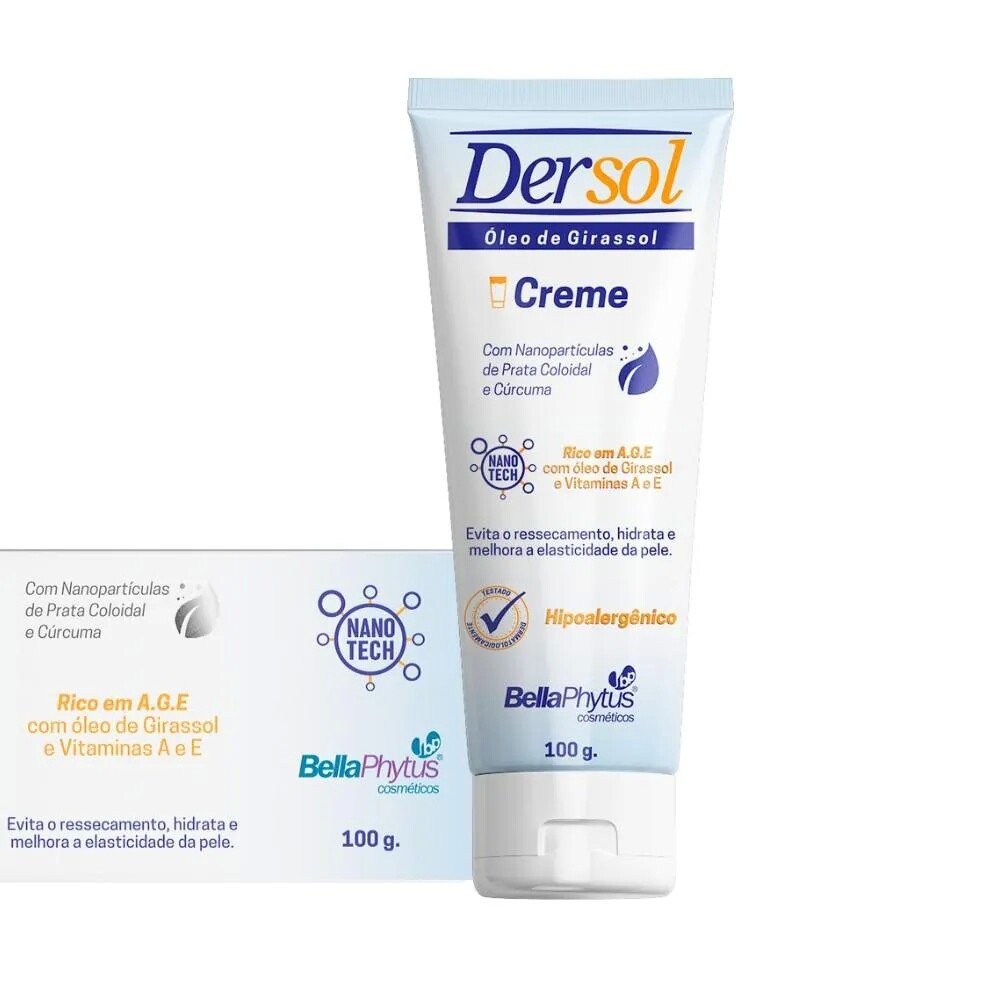 Capa do produto DERSOL CREME (A.G.E. NANOPARTiCULA DE PRATA . CURCUMINA) 100G