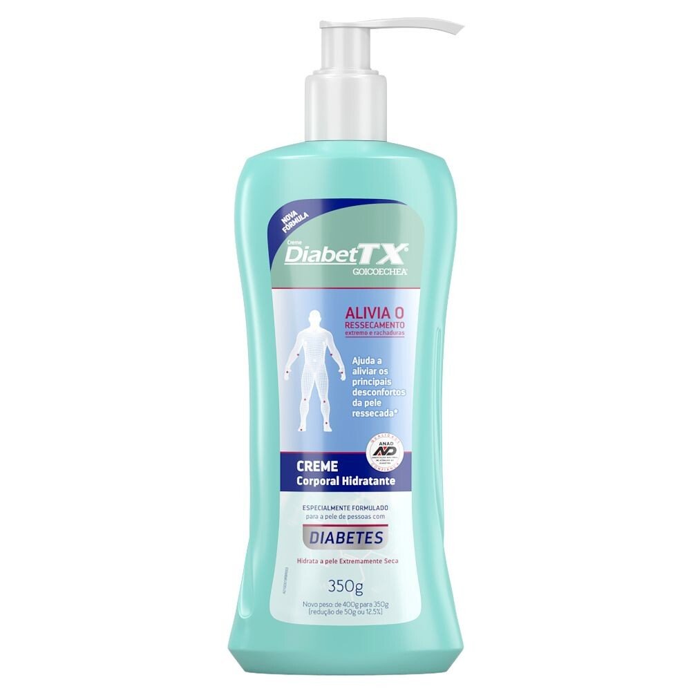Capa do produto Diabettx Creme Corporal Pele Seca 400G