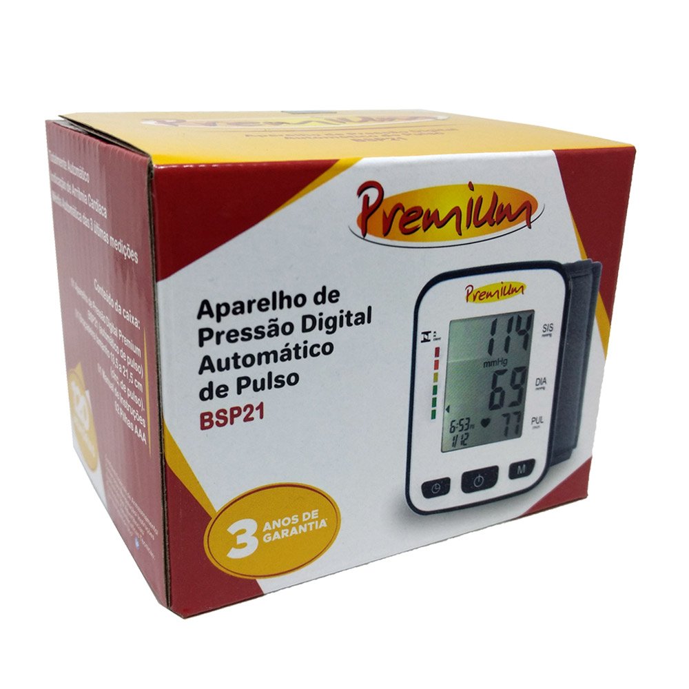 offer-product-image-Aparelho De Pressão Premium Digital de Pulso BSP21 1 unidade