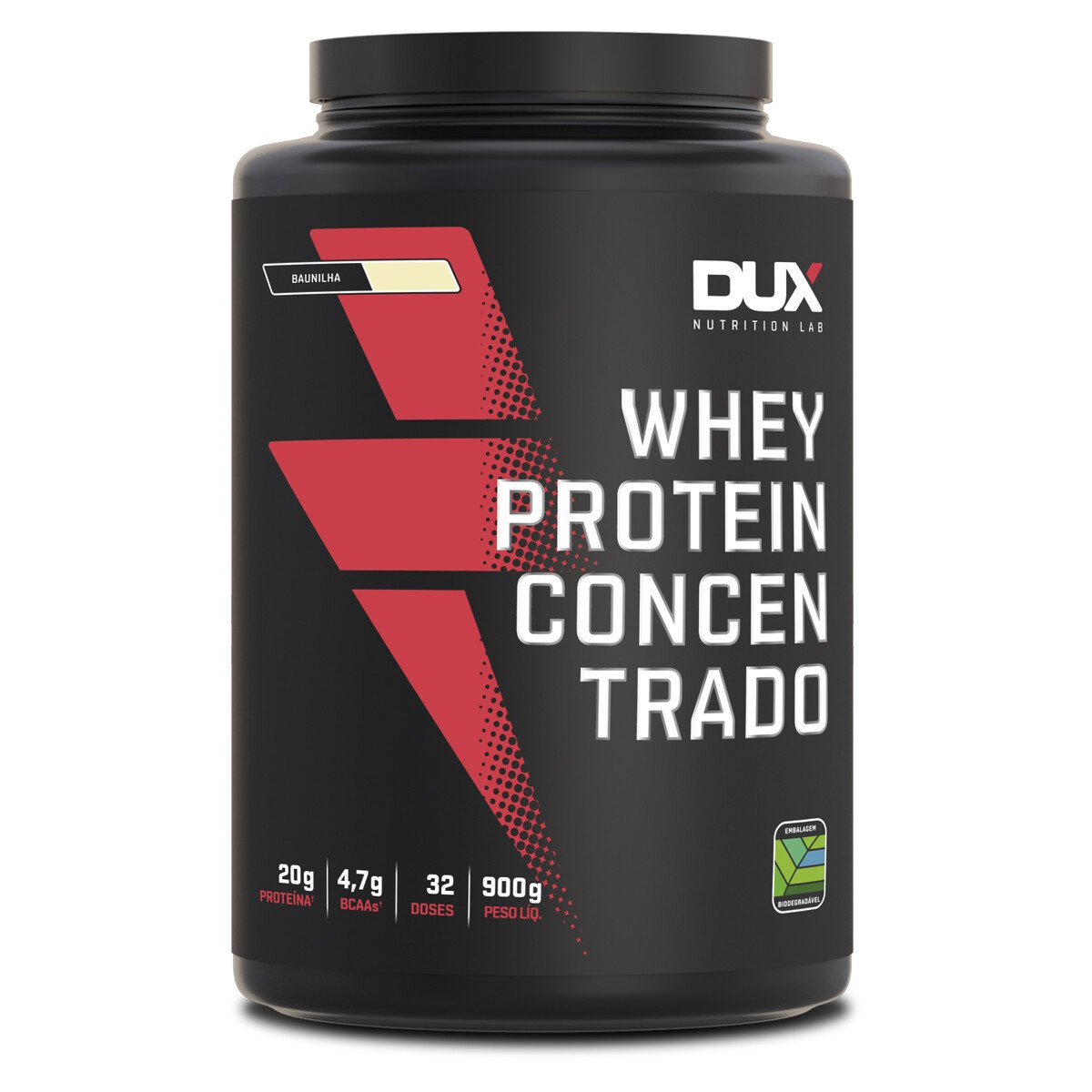 Capa do produto Whey Protein Concentrado Baunilha Dux 900g