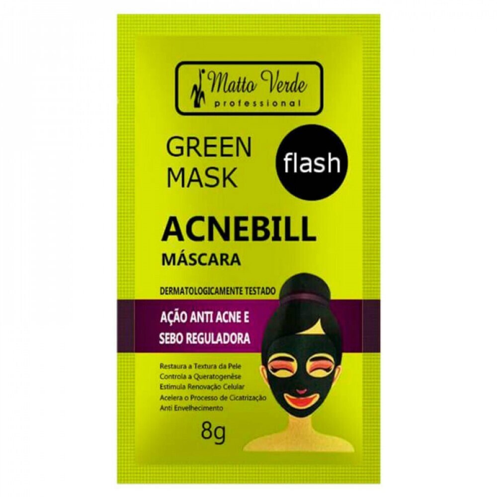 Capa do produto MATTO VERDE MASCARA FACIAL GREEN ACNEBILL 8 G x 1