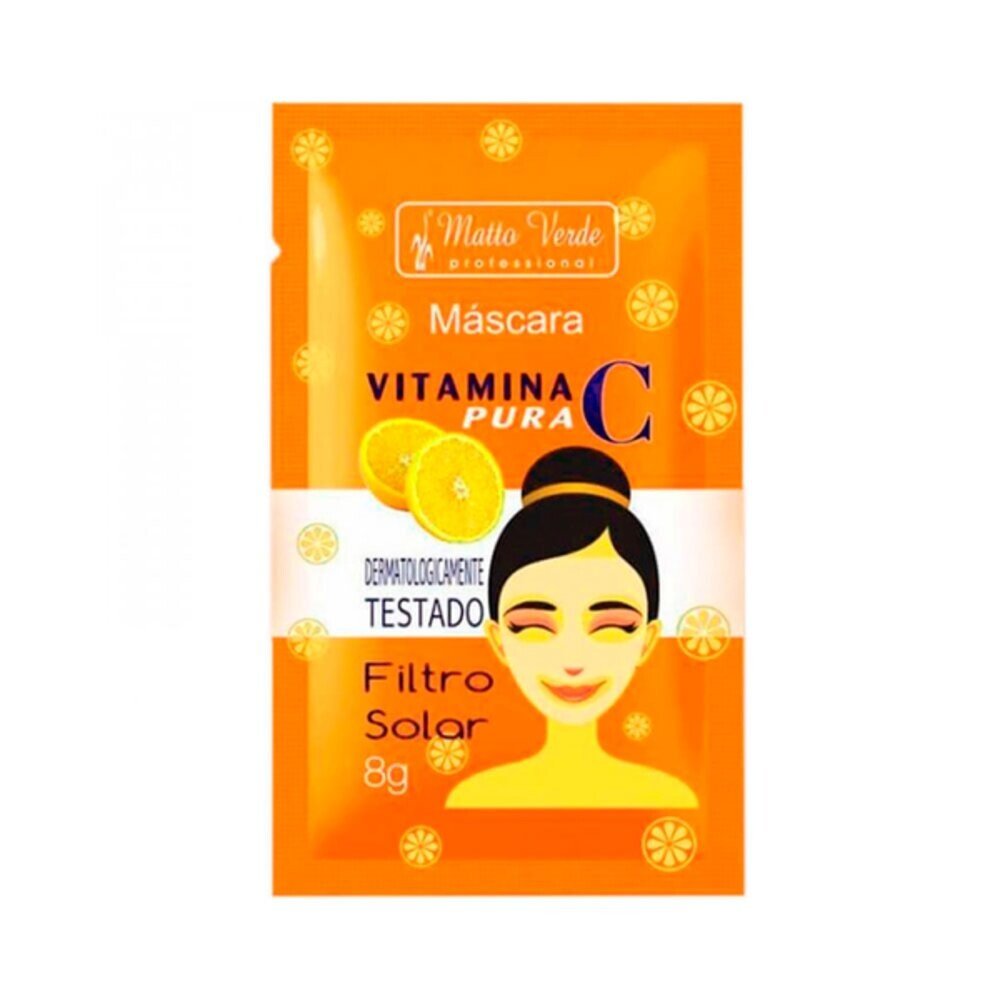 offer-product-image-MATTO VERDE MASCARA FACIAL VITAMINA C PURA FILTRO SOLAR 8 G x 1