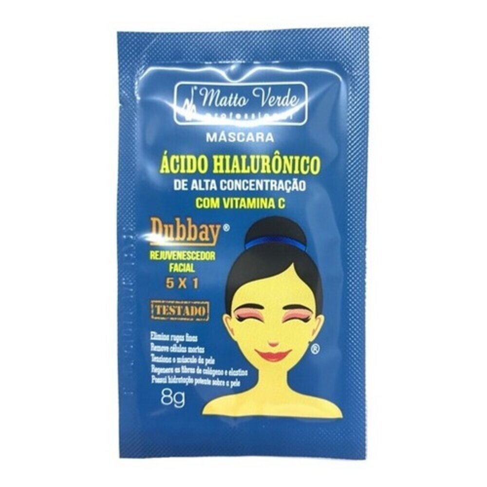 Capa do produto MATTO VERDE MASCARA FACIAL COM ACIDO HIALURONICO SACHE 8 G x 1