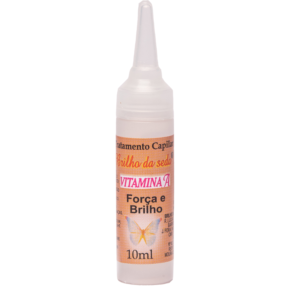 Capa do produto Tratamento Capilar Brilho Da Seda Vitamina A 10mL
