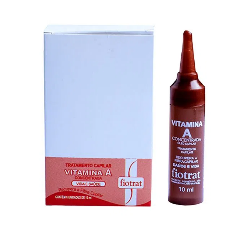Capa do produto Ampola Capilar Fiotrat Vitamina A, 10ml