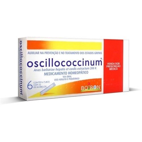 Capa do produto Oscillococcinum 200k 6 tubos