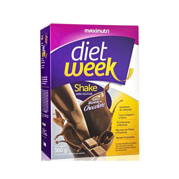 Capa do produto DIET WEEK SHAKE 360G - MAXINUTRI DIET WEEK SHAKE 360G - MAXINUTRI - CHOCOLATE