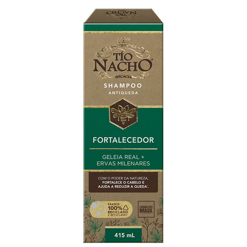 Capa do produto Tio Nacho Shampoo Fortalecedor Ervas Milenares 415Ml
