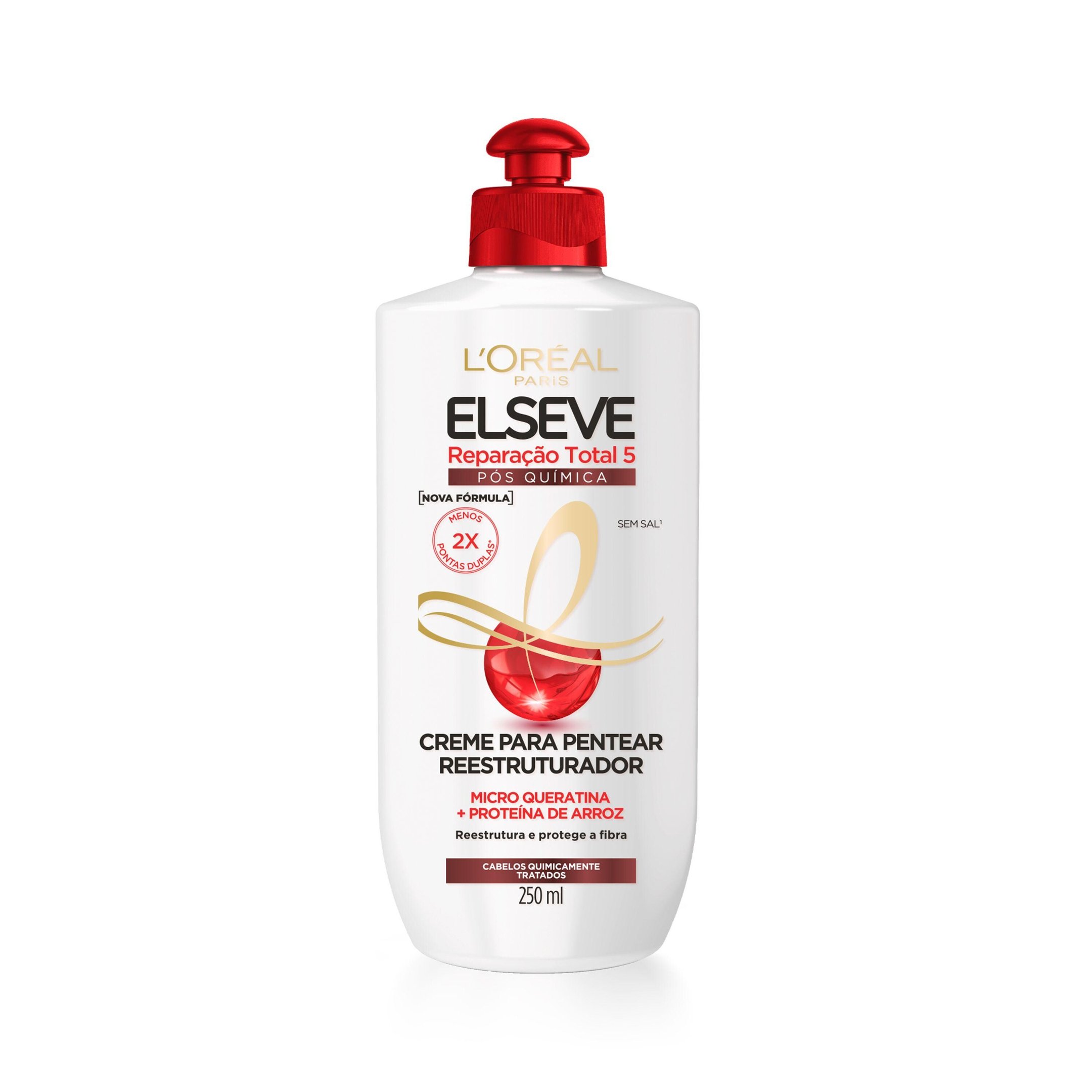 Capa do produto Creme De Pentear Elseve Reparação Total 5 Especial Quimica 250Ml
