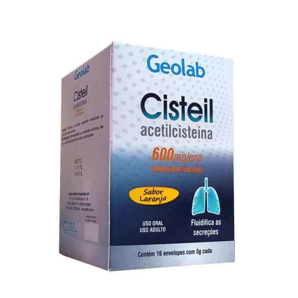 Capa do produto Acetilcisteína 600Mg 16 Envelopes De 5G