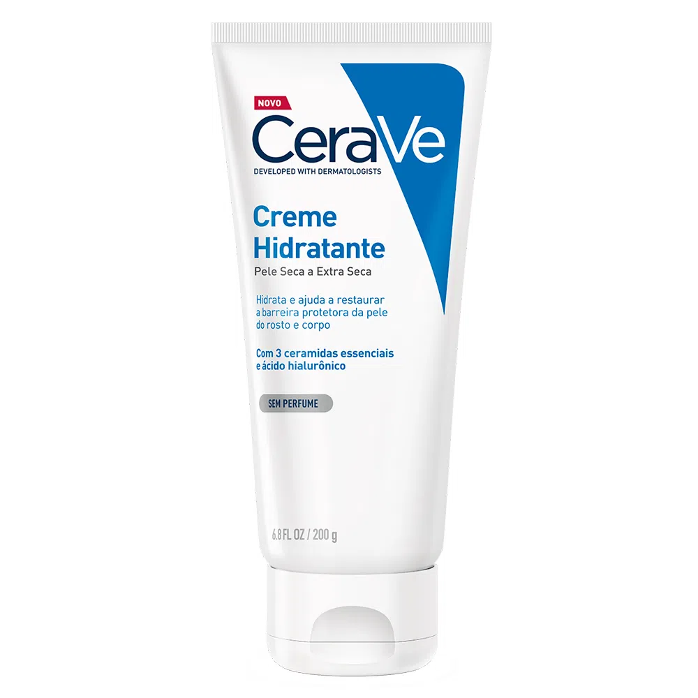 Capa do produto Creme Hidratante Corporal Cerave Pele Seca E Extra Seca 200G