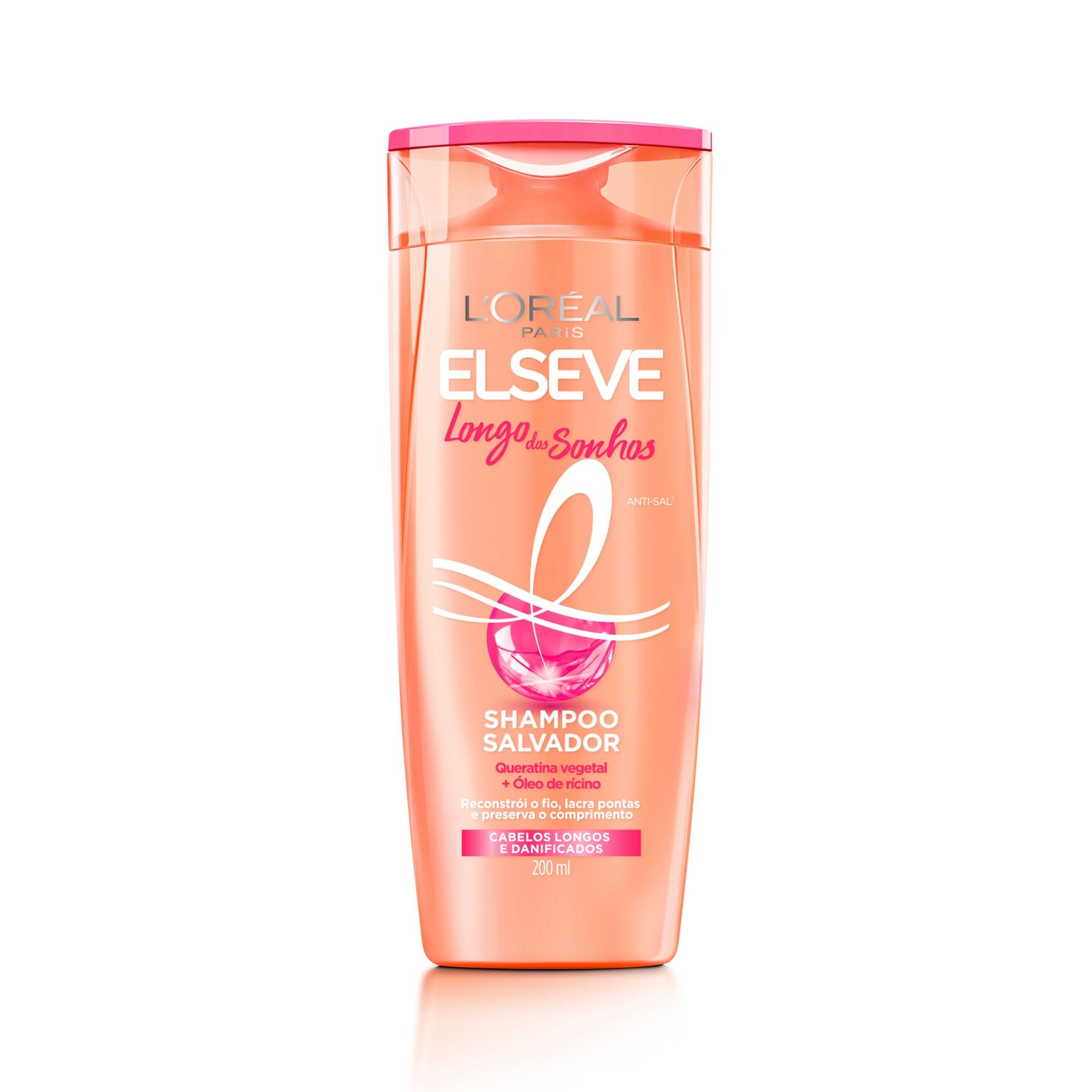 Capa do produto Shampoo Elseve Longo Dos Sonhos 200Ml