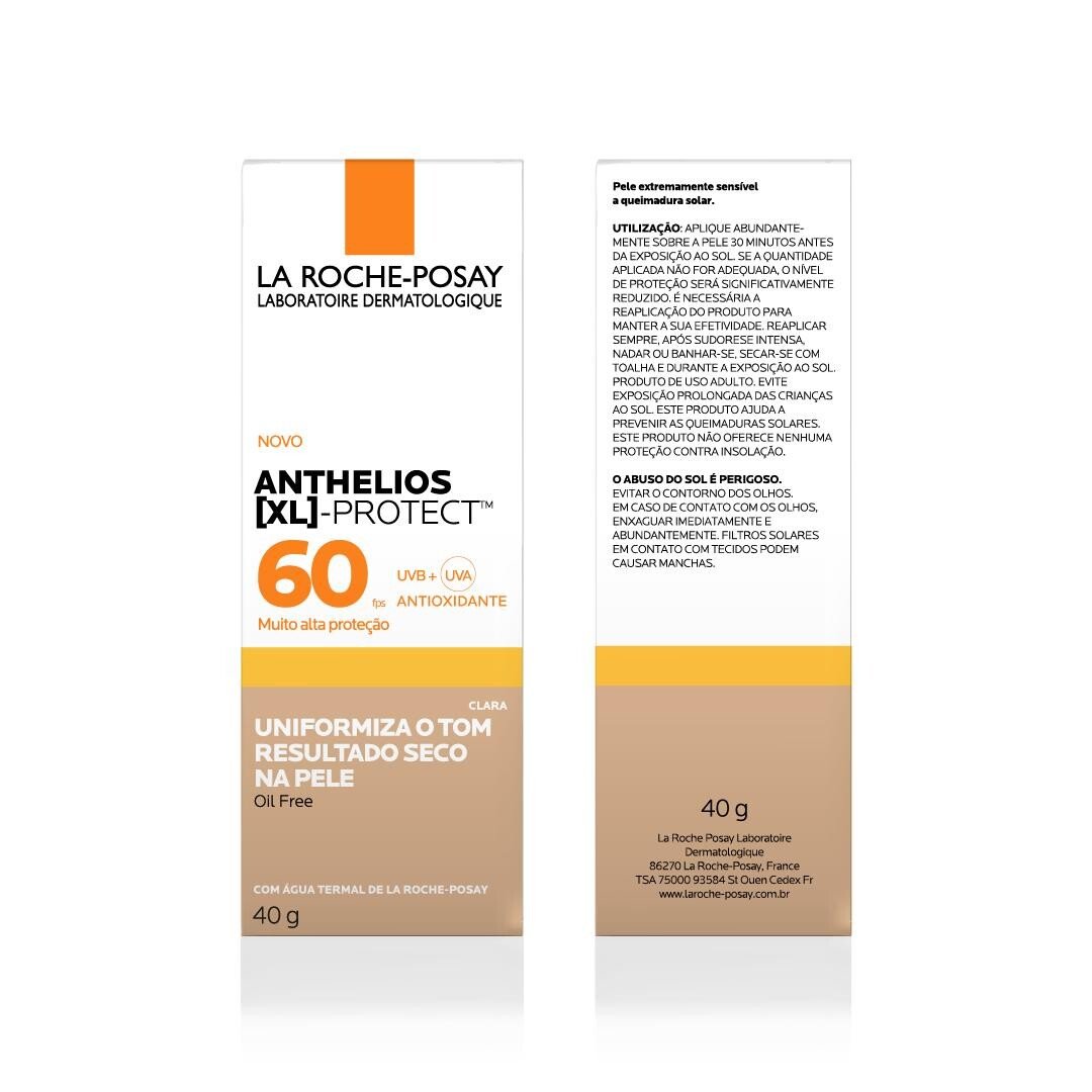 Capa do produto La Roche-Posay Anthelios Facial Xl Protect Pele Clara Fps 60 40G