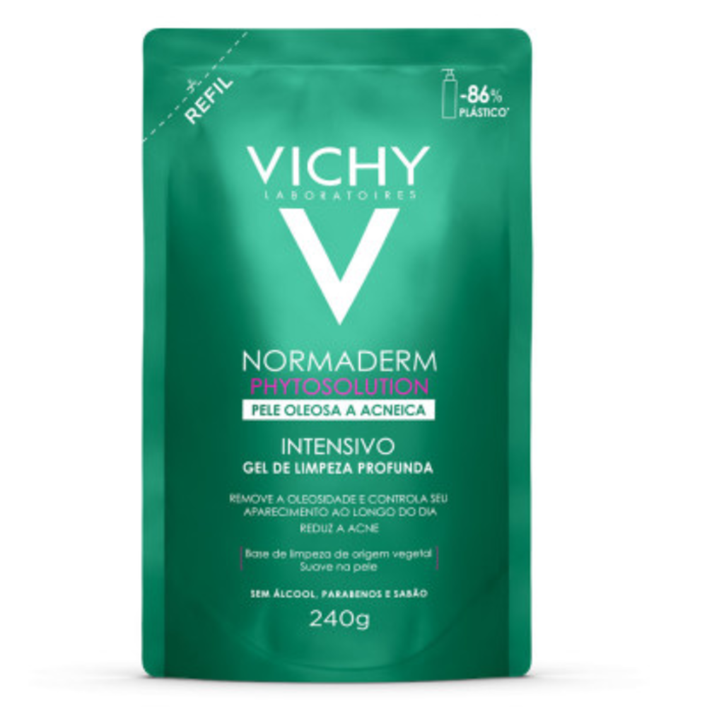 Capa do produto Refil Gel de Limpeza Profunda Vichy Normaderm Phytosolution 240g