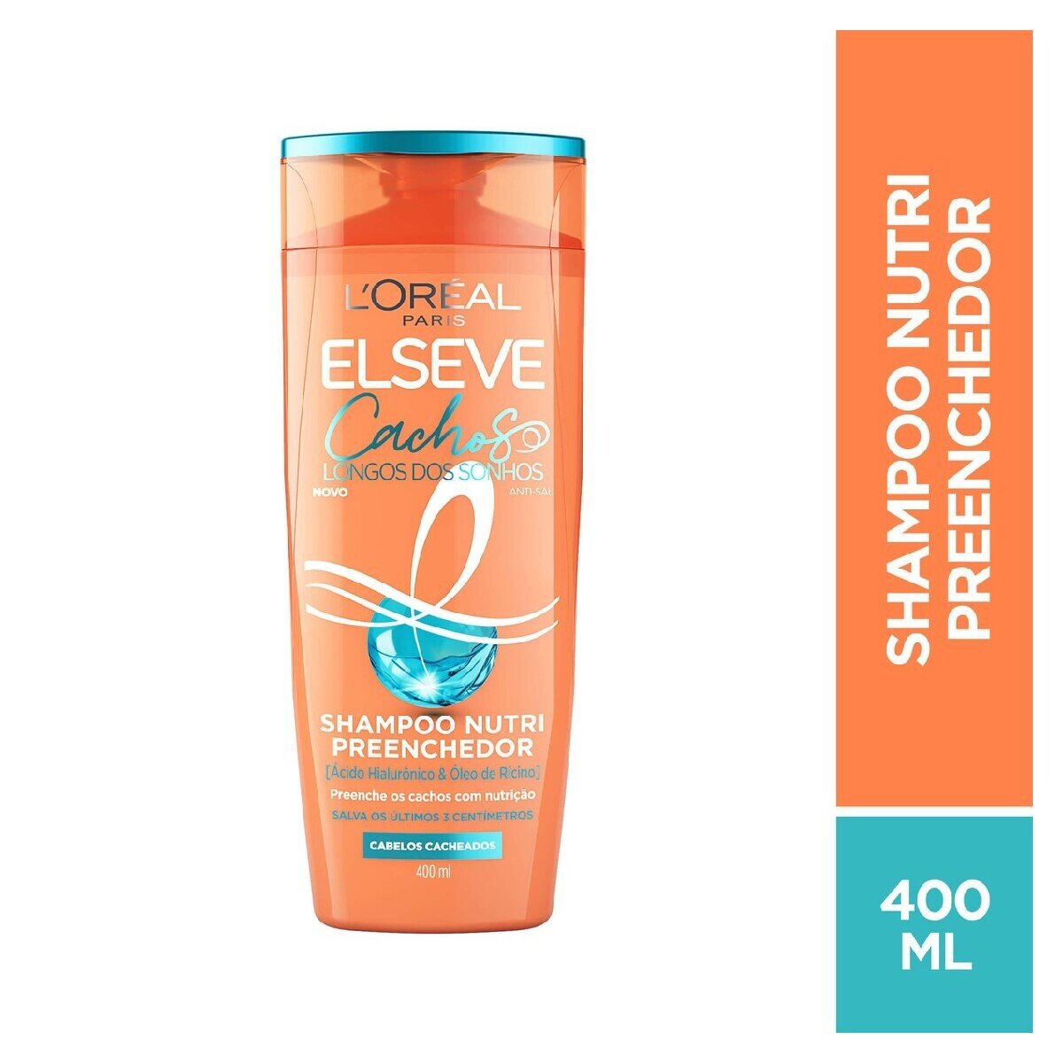 Capa do produto SHAMPOO ELSEVE CACHOS PREENCHED 400ML
