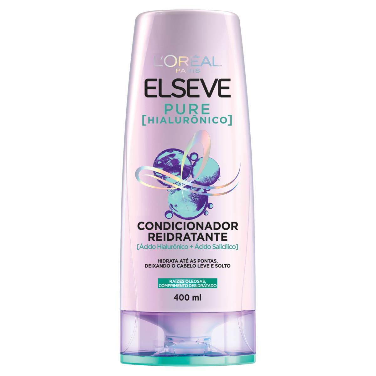 Capa do produto Condicionador L'Oréal Paris Elseve Pure Hialurônico Frasco 400Ml