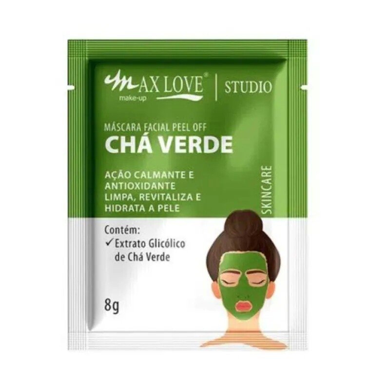Capa do produto MaSCARA FACIAL PEEL OFF CHa VERDE 8G MAX LOVE