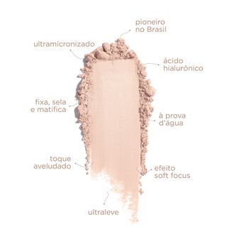 BM Beauty Pó para Área dos Olhos Light Up Light Diamond 12g