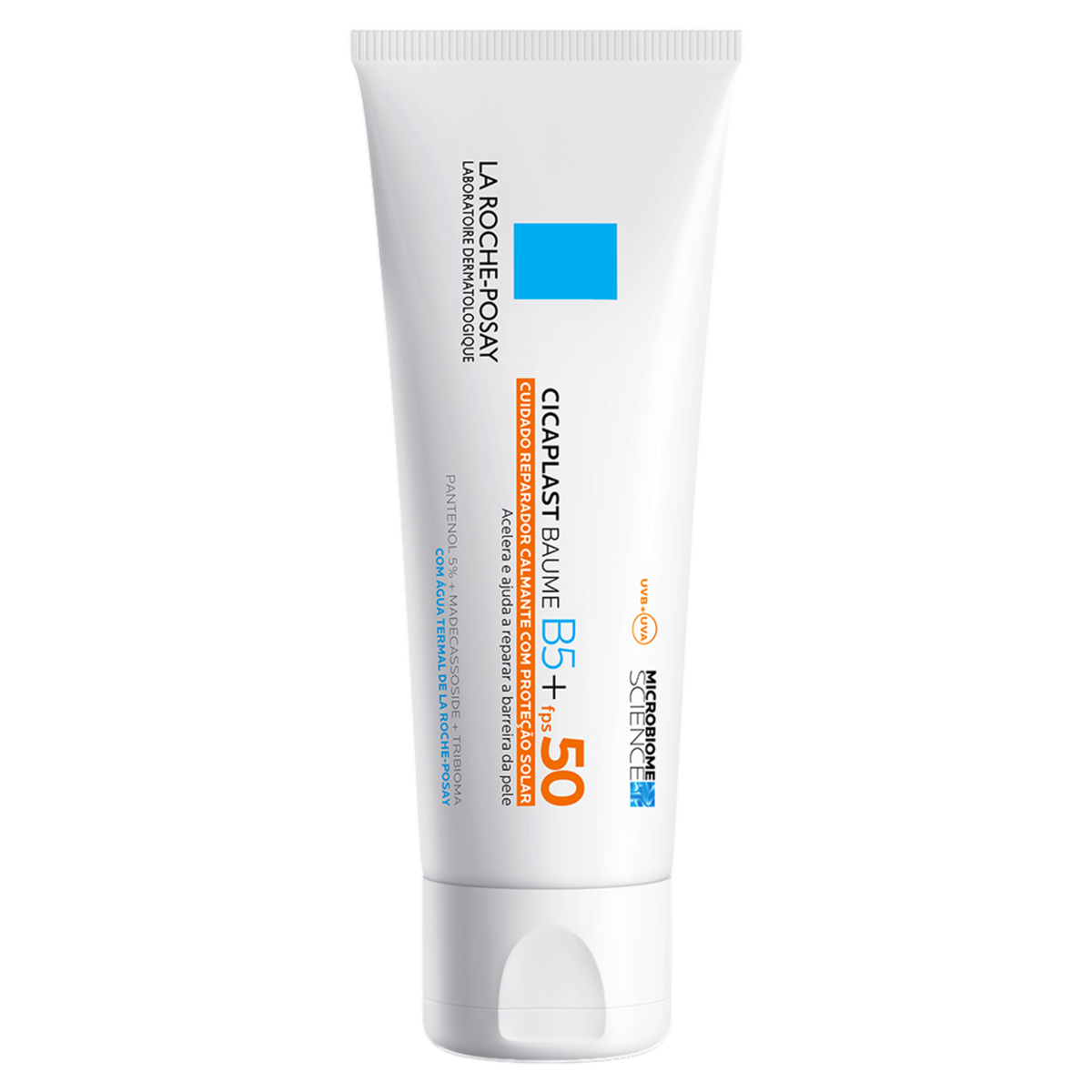 Capa do produto Cuidado Reparador Calmante FPS 50 La Roche-Posay Cicaplast Baume B5+ Bisnaga 40ml