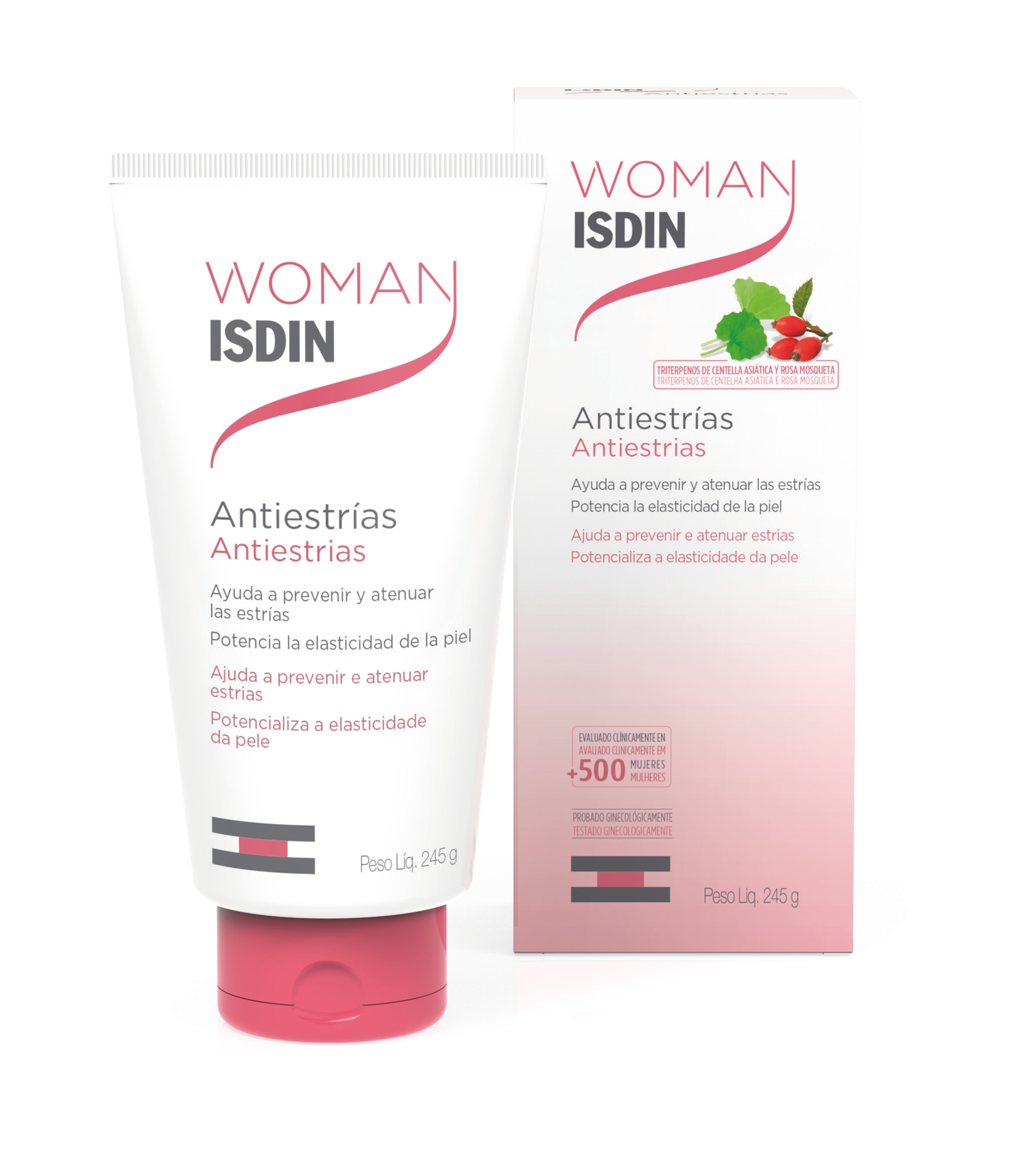 Capa do produto Creme Antiestrias Isdin Woman Hidratante 250Ml